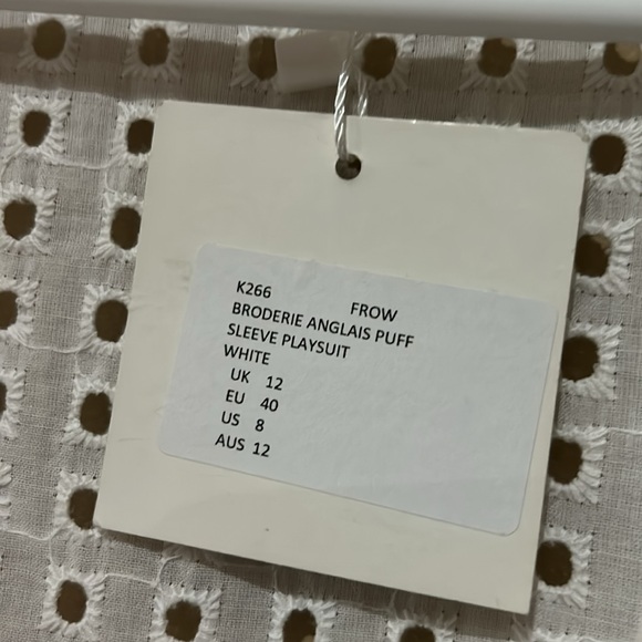 Public desire  puff sleeve play suit size 8 - Picture 5 of 8